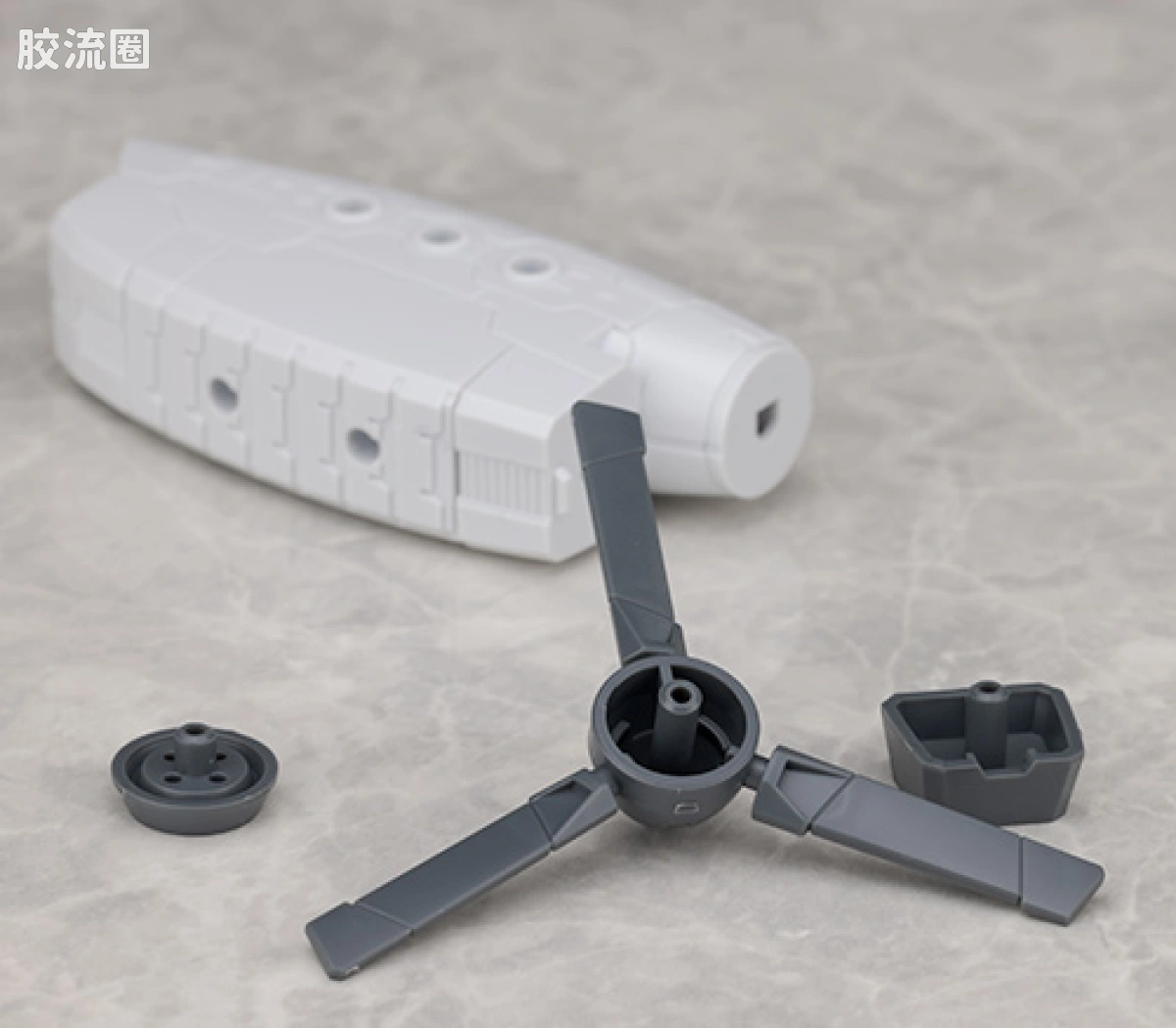 30MM 1/144 Extended Armament Vehicle EXA Vehicle(倾转旋翼机Ver.) - 图片